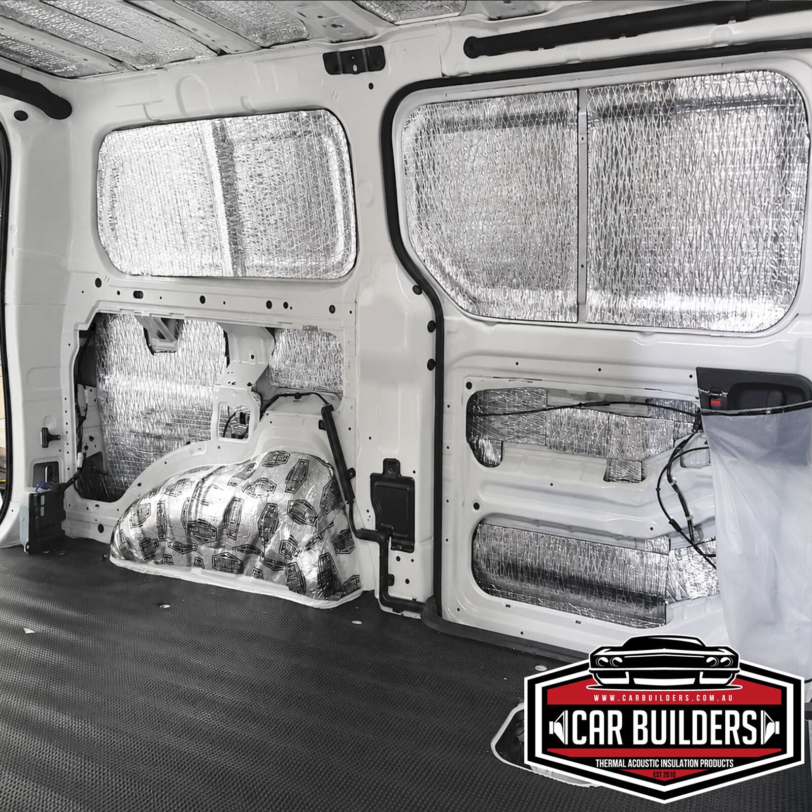iLoad side wall and arch covered in Van Liner