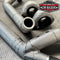 Car Builders Inconel heat shield formed over exhaust headers and turbo pipework