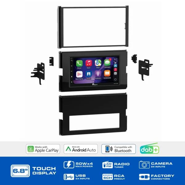 Aerpro AM8540K 6.8in Multimedia Receiver Kit Toyota Corolla 2018-2022