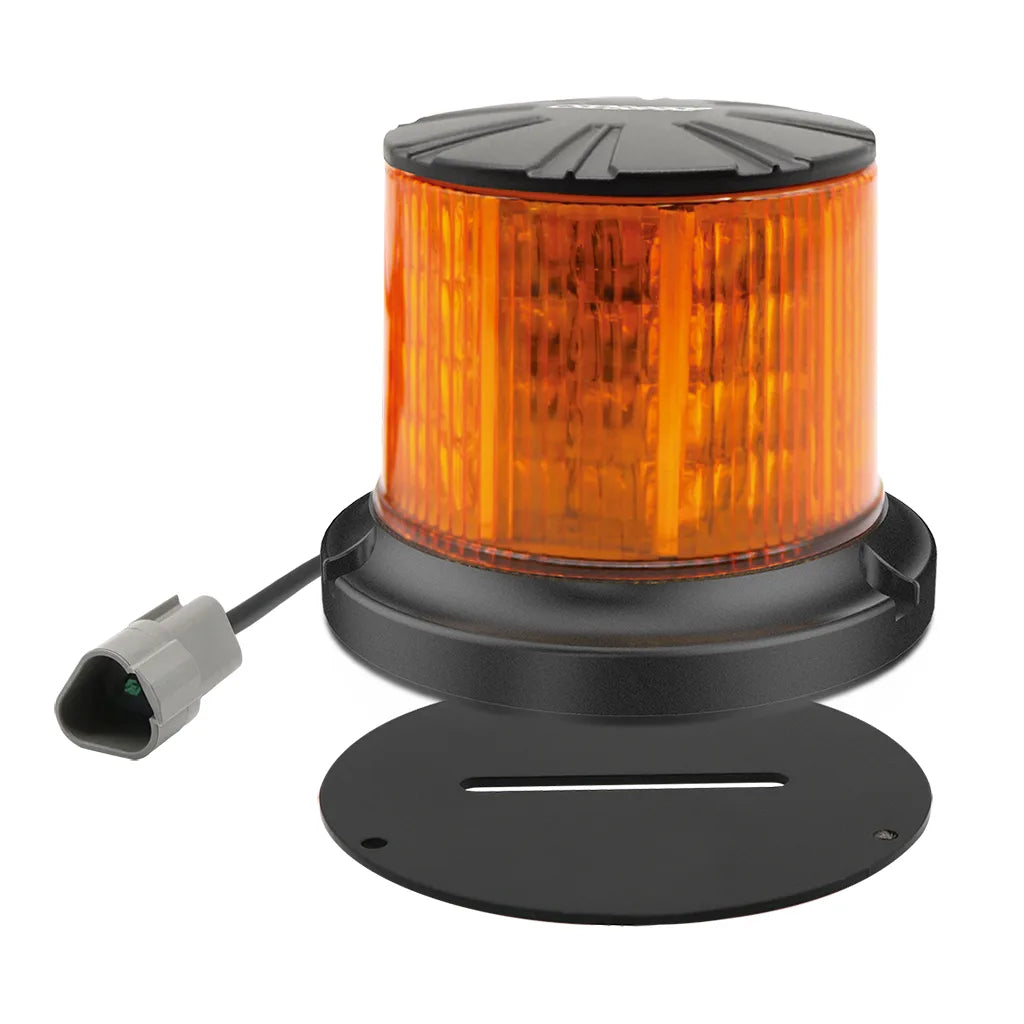 Crossfire B86S 64 LED 32W Amber Beacon Permanent Screw Mount