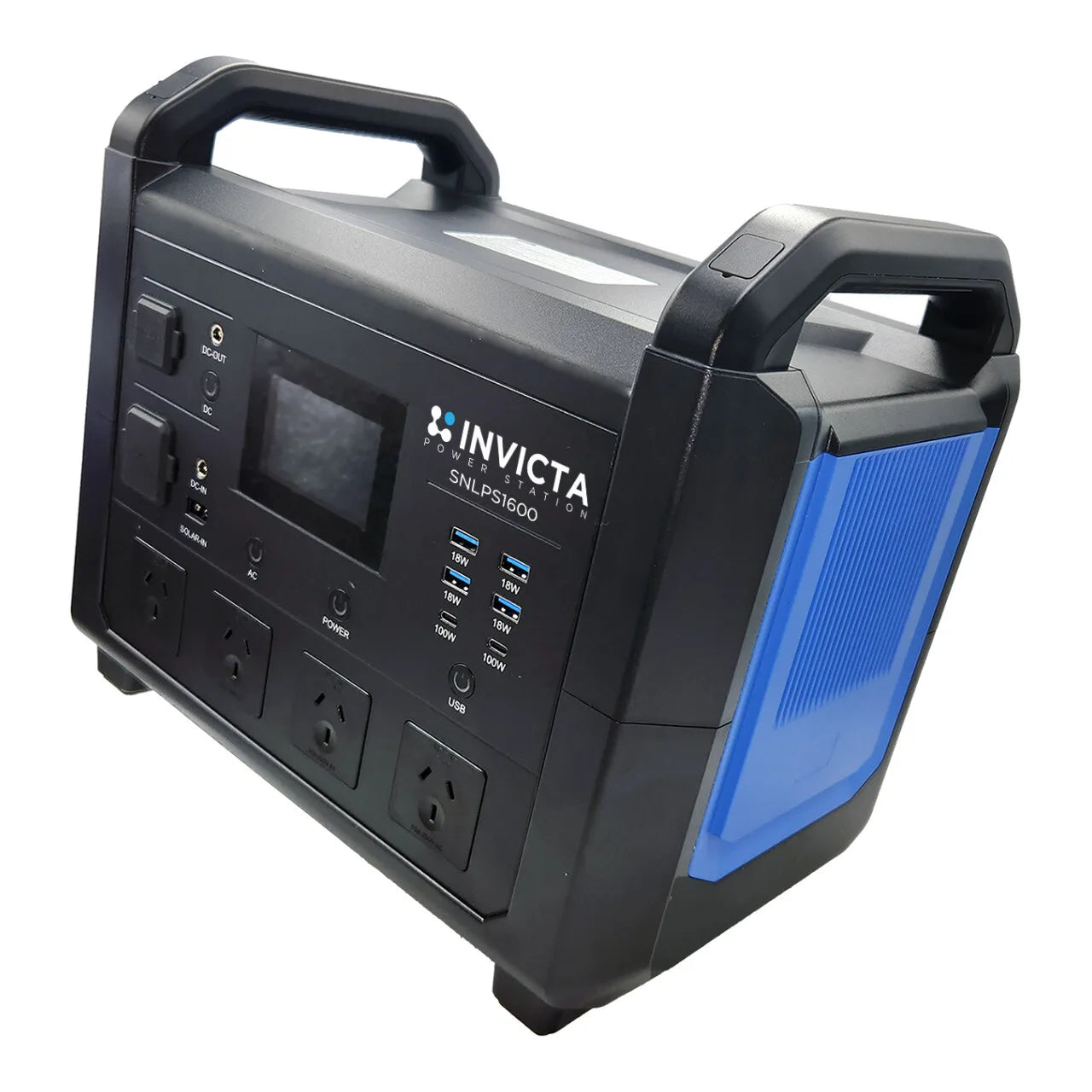 Invicta SNLPS1600 1600W LiFePO4 Portable Power Station