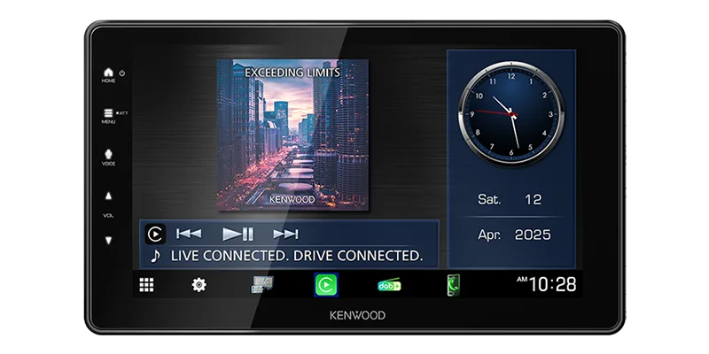 Kenwood DMX7509XDS 9 Inch Floating Screen Wireless CarPlay DAB+