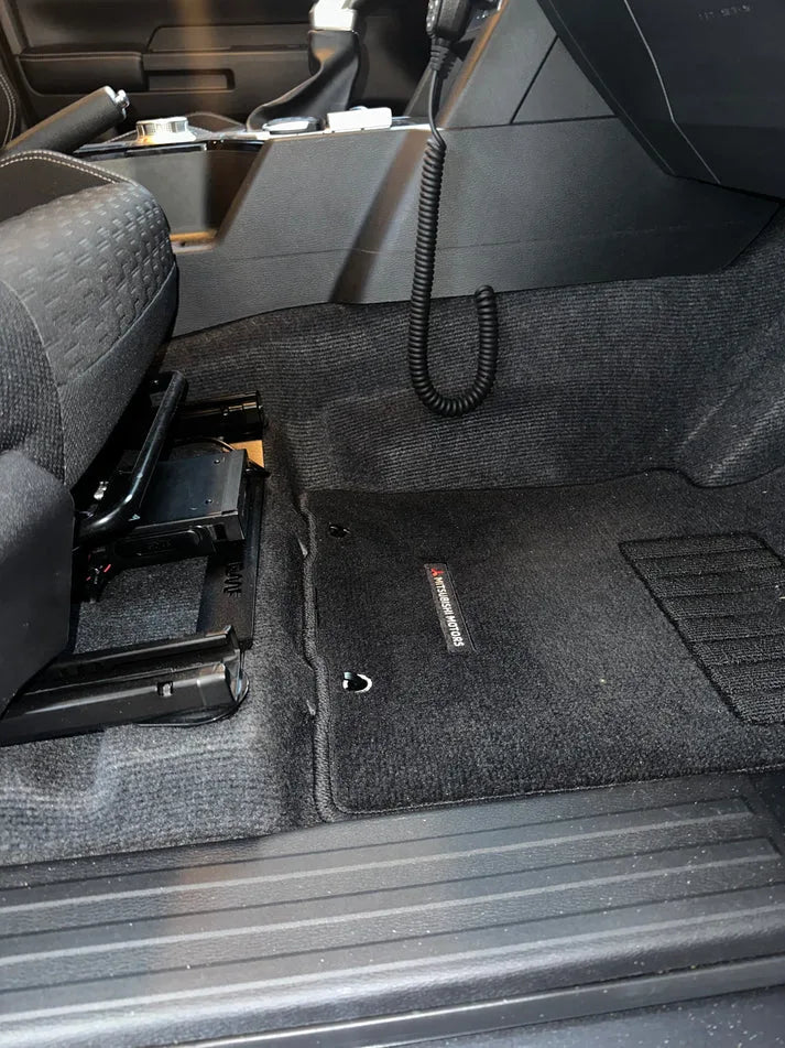 GMF4x4 178-RAD Mitsubishi Triton MV 2024+ UHF Radio Under Seat Mount Bracket