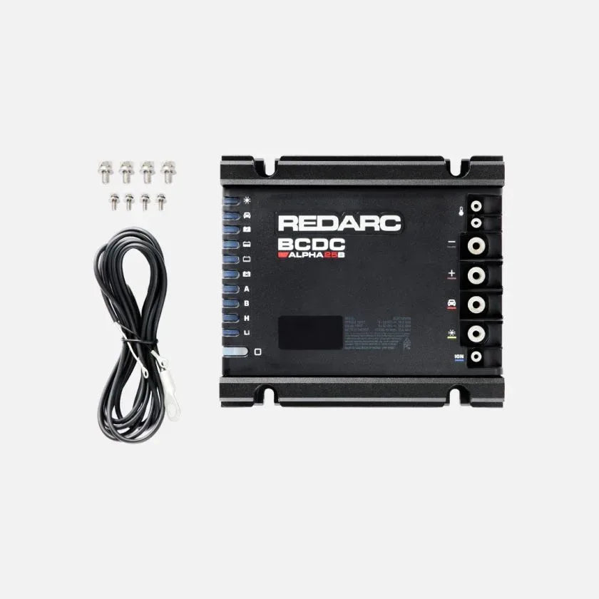 Redarc BCDC12025B Alpha25 25A DC-DC Battery Charger IP67/69K