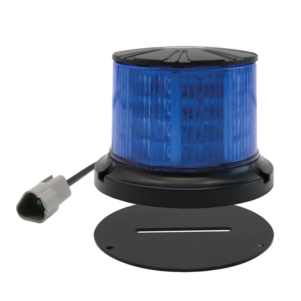 Crossfire B86SB 64 LED 32W Blue Beacon Permanent Screw Mount
