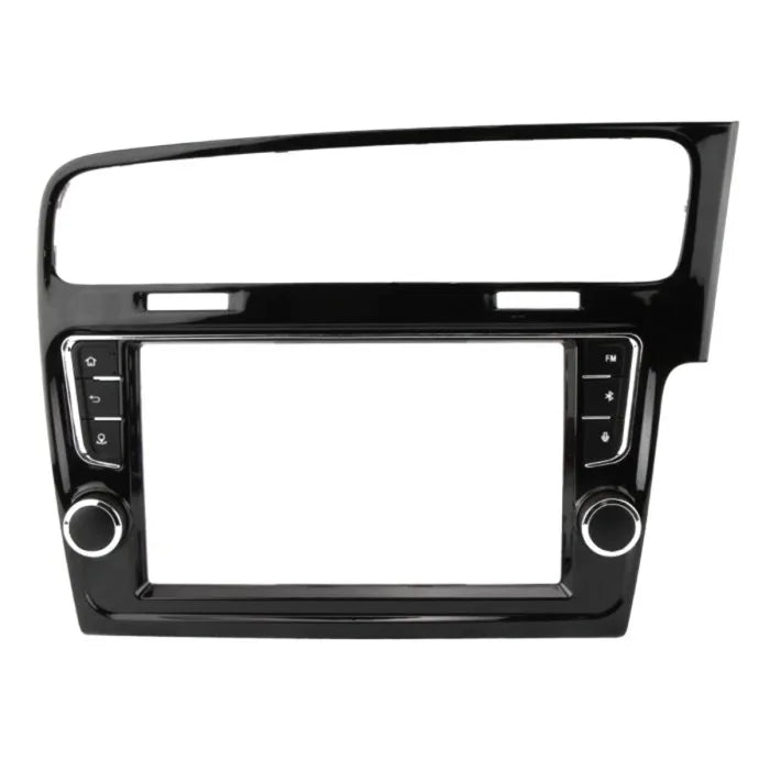 DNA VW-K1026BC-9 VW Golf 2013 On 9 Inch Fascia Black Silver Trim
