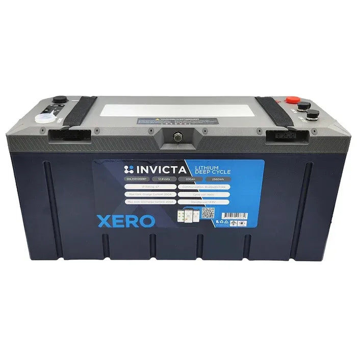 Invicta SNLX12V200BT 12V 200Ah LiFePO4 Bluetooth Battery