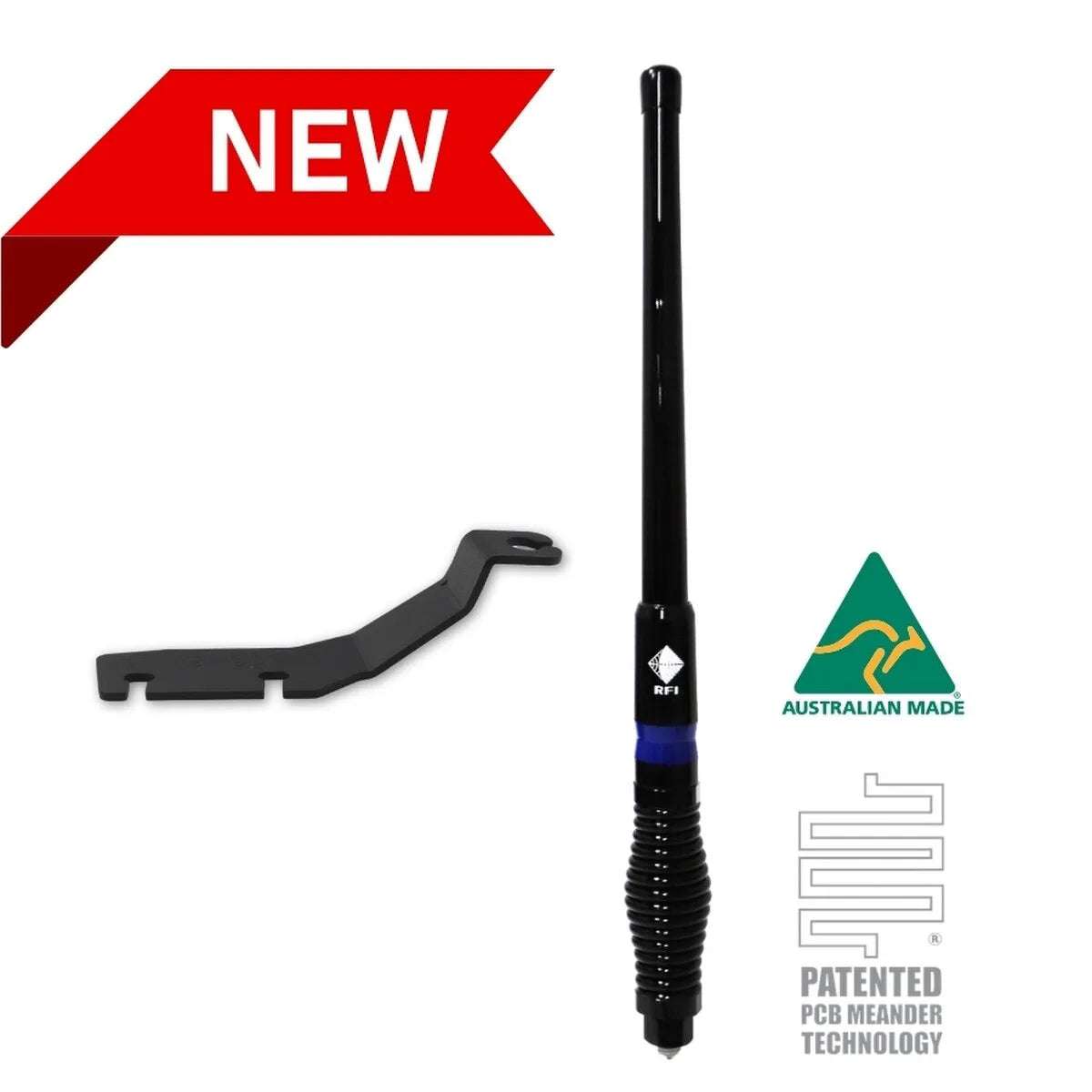RFI CDX3000-B-Ford-BHMB-509 UHF CB Ranger PX Everest 2011 LHS