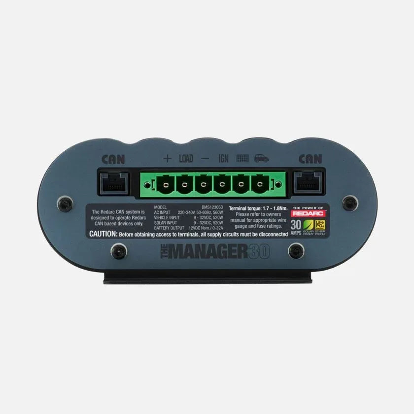 Redarc BMS1230S4R-AU Manager30 30A Battery Management System