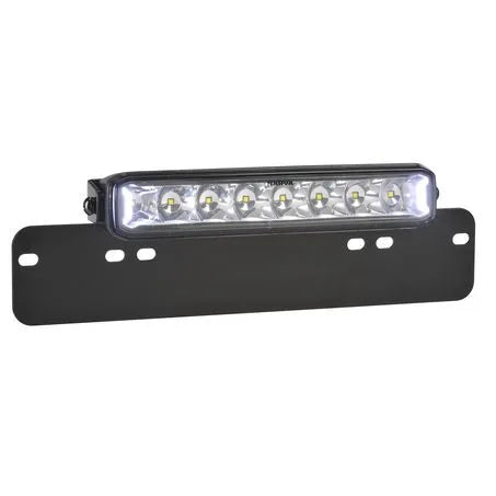 Narva 72832 10in EX2 Blackout Single Row Light Bar Licence Plate