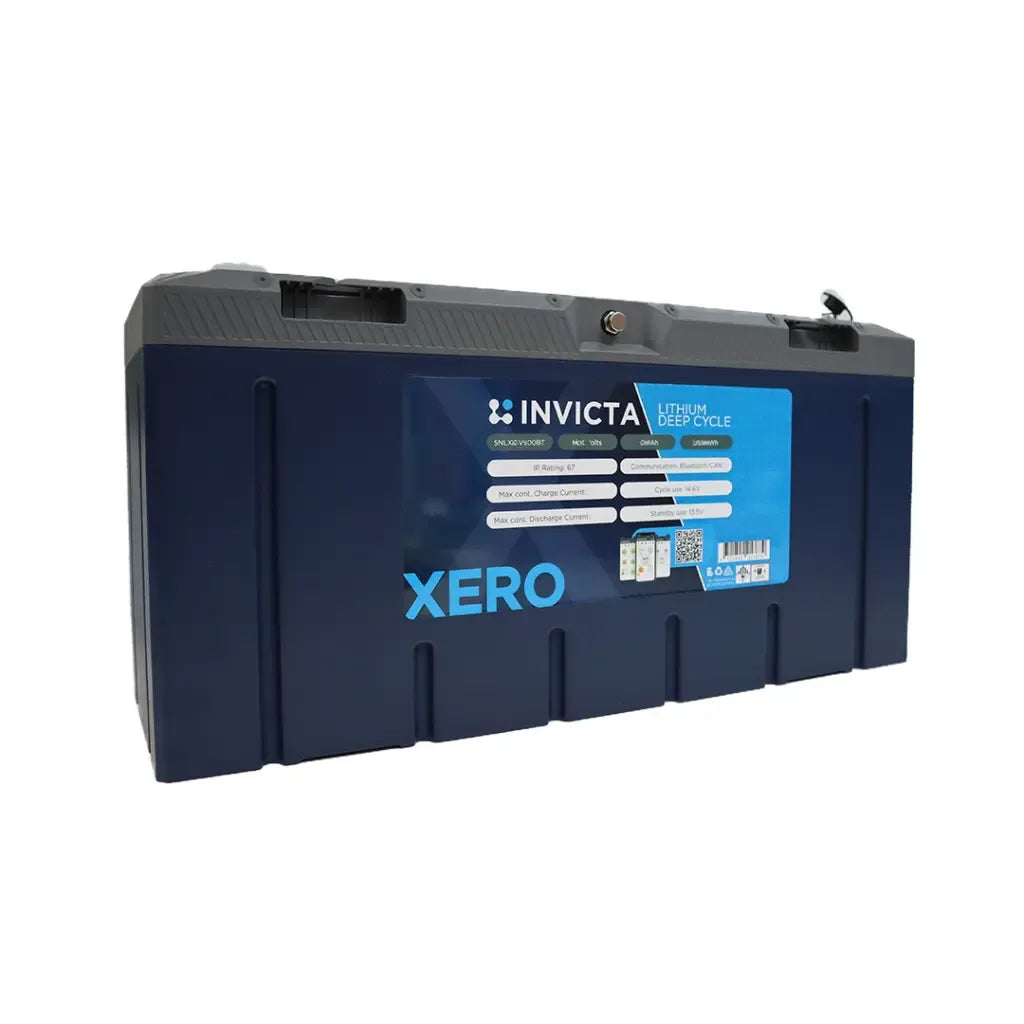 Invicta SNLX24V100BT 24V 100Ah LiFePO4 Bluetooth Battery