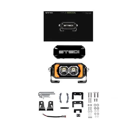 STEDI ST-02-SRT-102 Sport Plus 4.3" Single Row 2 LED Light Bar