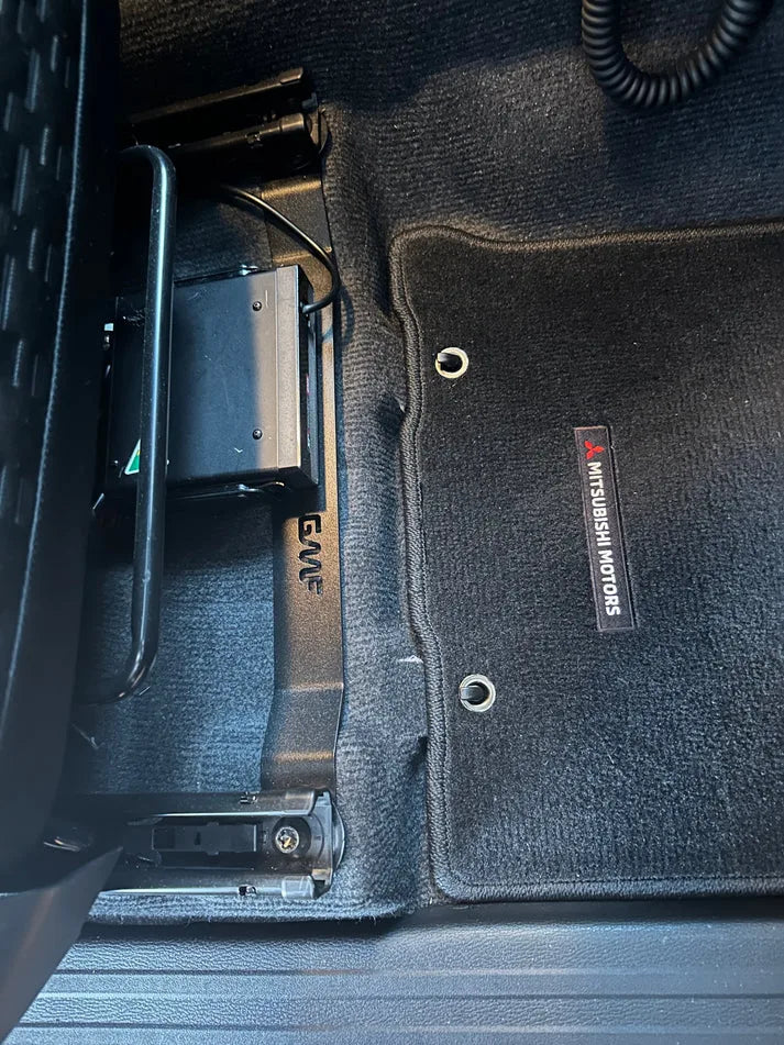 GMF4x4 178-RAD Mitsubishi Triton MV 2024+ UHF Radio Under Seat Mount Bracket