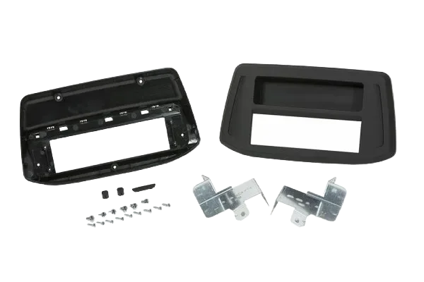 Stinger SFSHY01 single DIN fascia kit for Hyundai i30 PD on a white background
