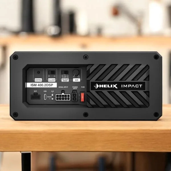HELIX ISM 400.2DSP 2-Channel Subwoofer Amplifier Module with DSP