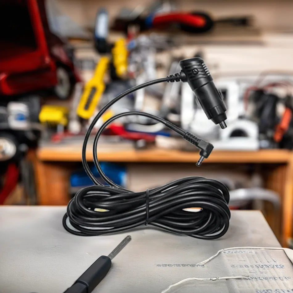 GNET Cigarette Lighter Power Cable for Dash Cam