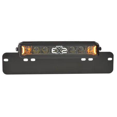 Narva 72832 10in EX2 Blackout Single Row Light Bar Licence Plate