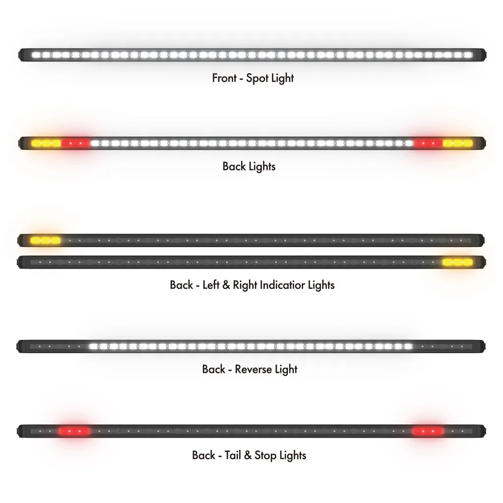 Crossfire DSLB47 47in Double Sided Light Bar with Signal Lights