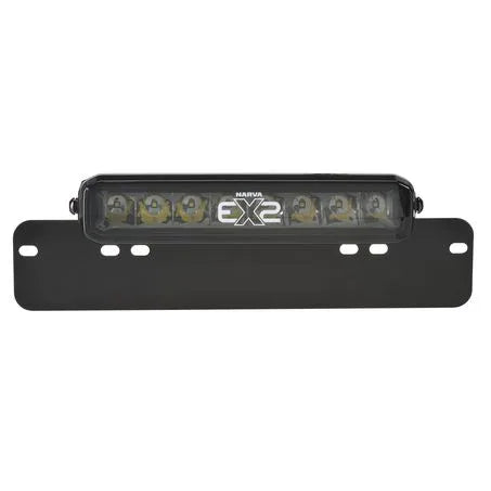 Narva 72832 10in EX2 Blackout Single Row Light Bar Licence Plate