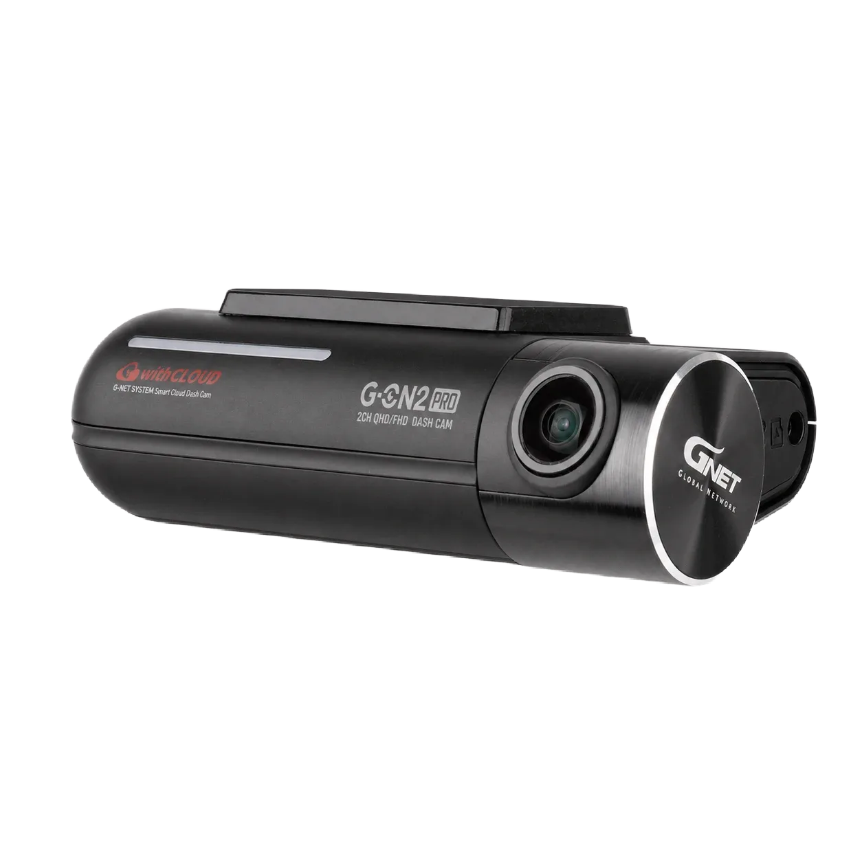 GNET G-ON2 PRO 2CH QHD/FHD Dash Cam with GPS & Wi-Fi