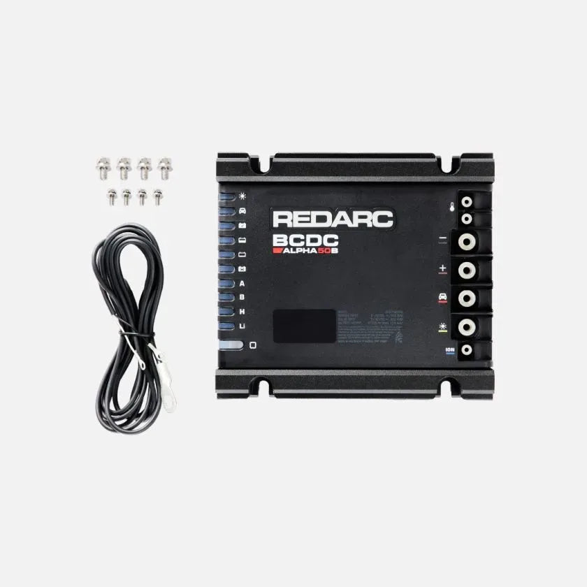 Redarc BCDC12050B Alpha50 50A DC-DC Battery Charger IP67/69K