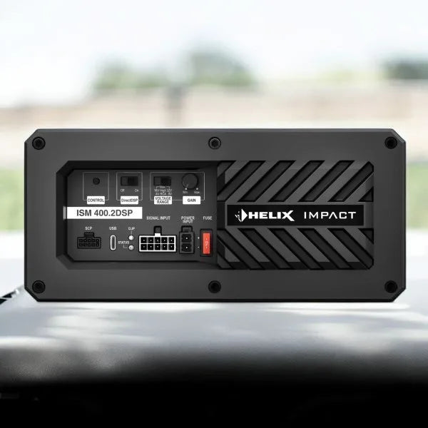 HELIX ISM 400.2DSP 2-Channel Subwoofer Amplifier Module with DSP