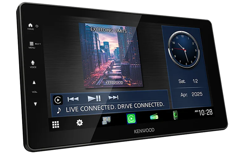 Kenwood DMX7509XDS 9 Inch Floating Screen Wireless CarPlay DAB+