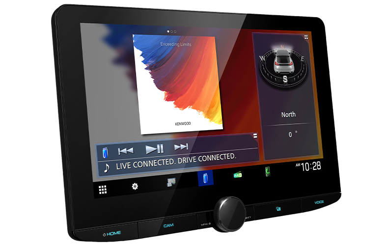 A Kenwood DMX9720XDS 10.1