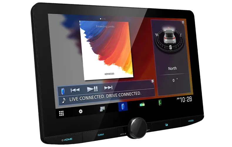 A Kenwood DMX9720XDS 10.1