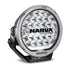 Narva Ultima MK3 215 LED driving light with clear lens, black trim ring, and sturdy mounting bracket designed for premium off-road performance.