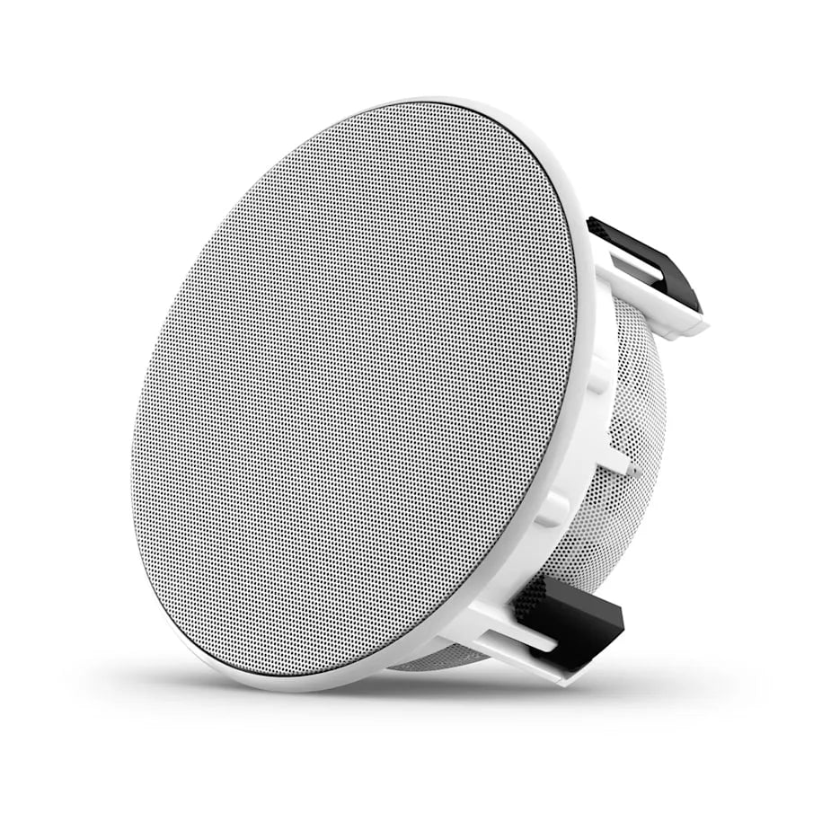 JL Audio JLA-010-03875-00 M6 Marine Thin-Line Subwoofer - 8" with Round, White Luxe Grille
