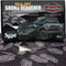 Box of Car Builders Stage 1 Sound Deadener with black printed sheets fanned out