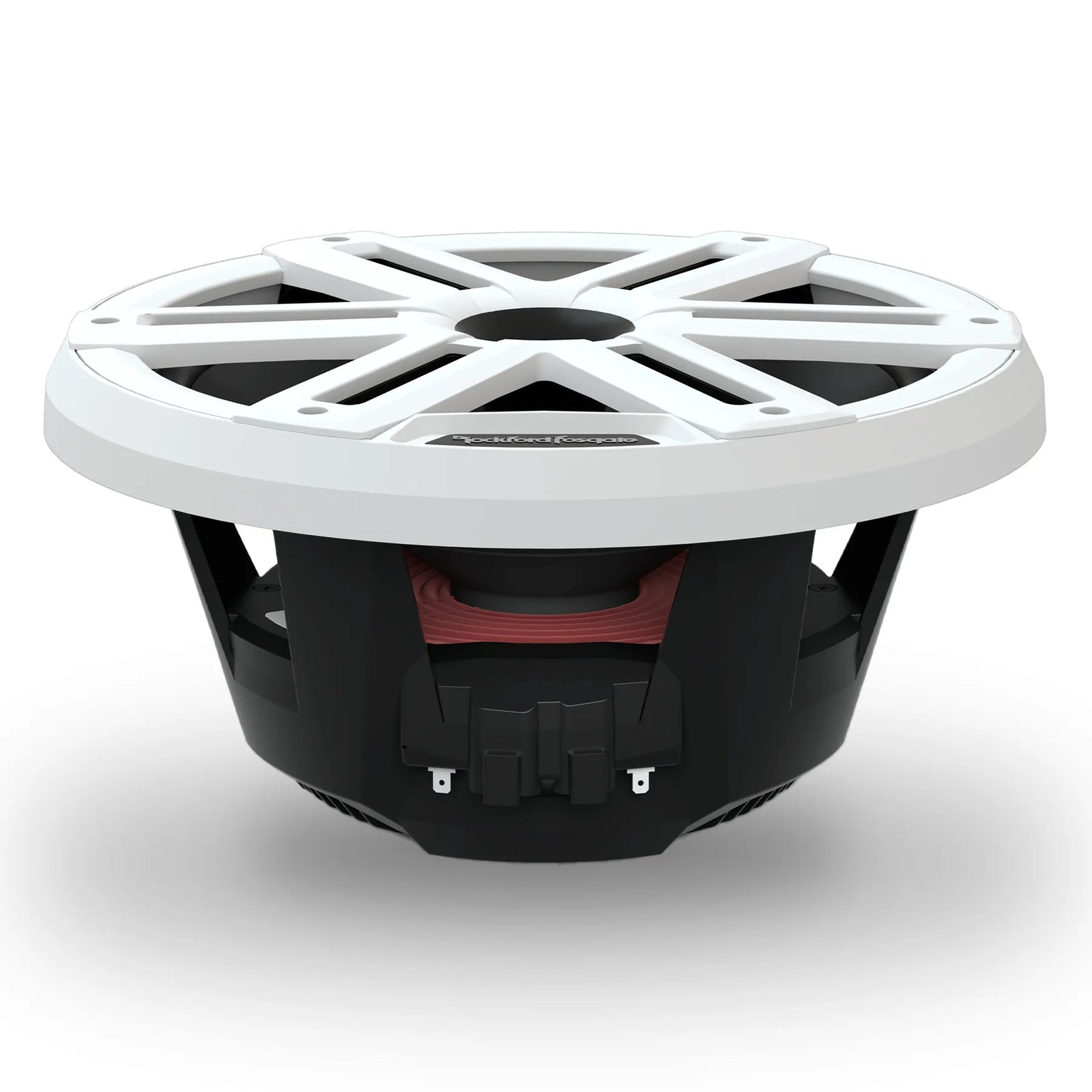 Rockford Fosgate M2-10H M2 10 Inch Color Optix 2-Way Horn Loaded Marine Speaker - White (Pair)