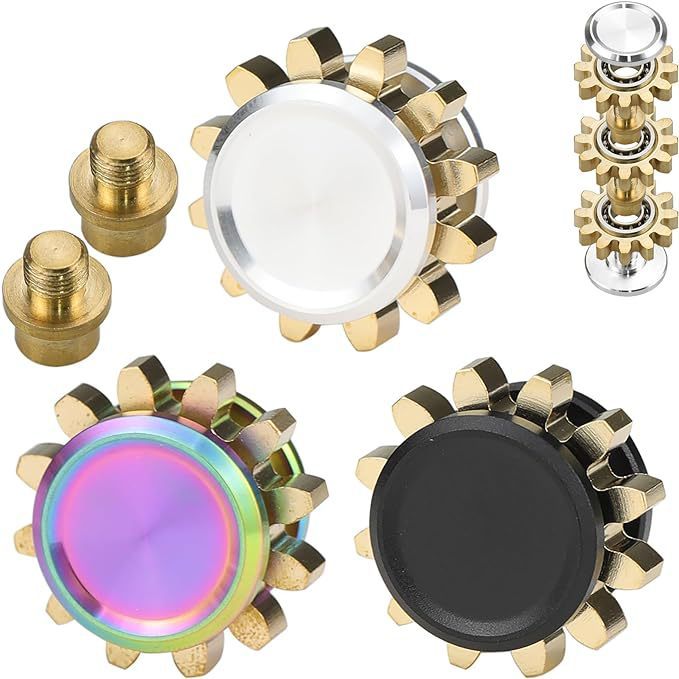 ADHIX ADXOG - Copper Gears Linkage Fidget Toy Mini Metal Silent Bearing EDC