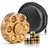 ADHIX ADXPRO - Alloy Brass Revolver Metal Spinner Fidgeting Toy