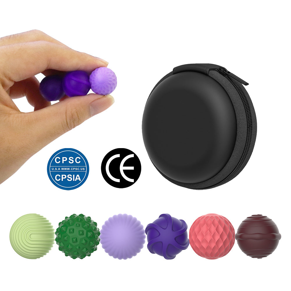 ADHIX ADXNOVA - Magnetic Adult Anti-Stress Ball Silicon Sensory Fidget Toy
