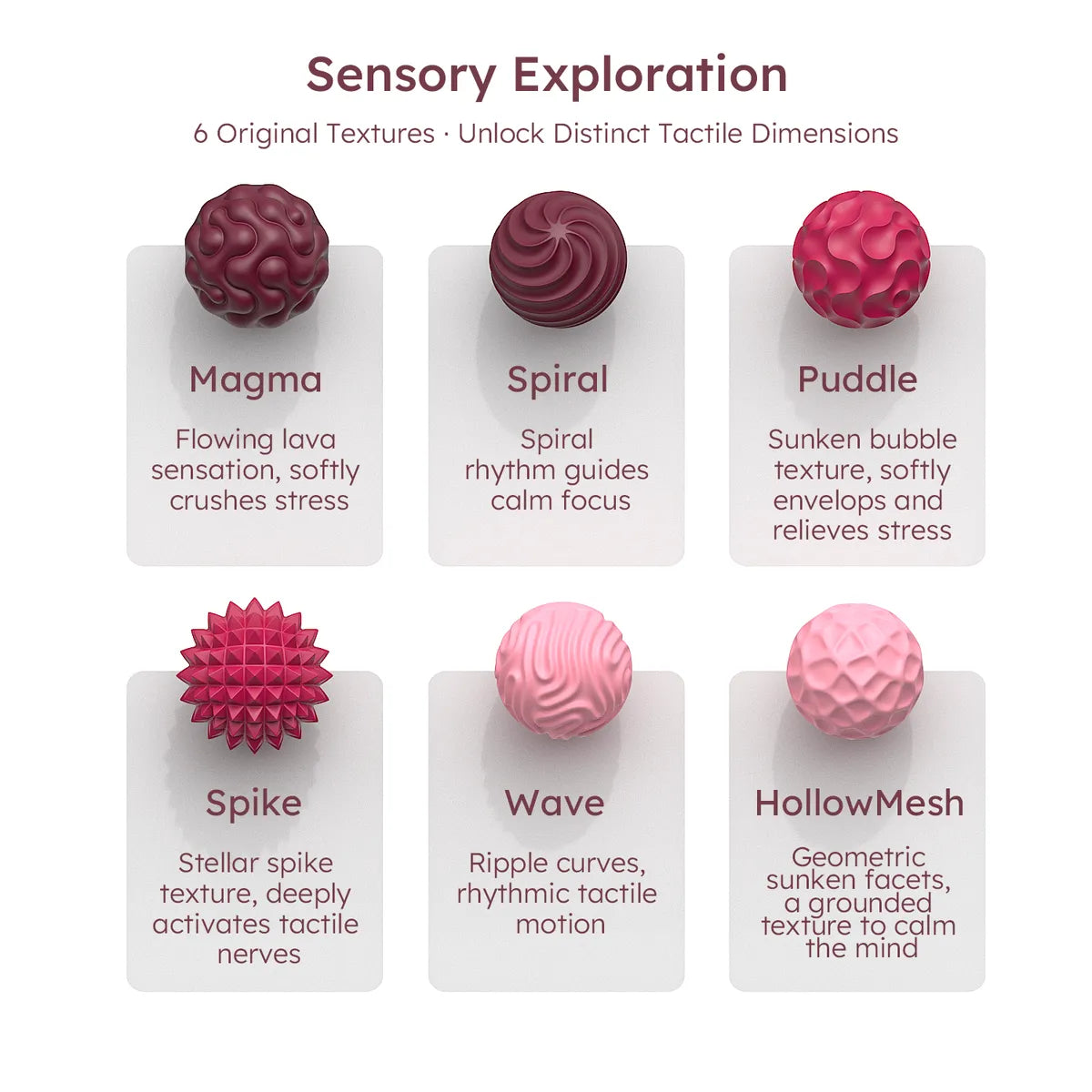 ADHIX ADXZEN - Magnetic Balls Fidgeting Toy EDC Silicone Beads Sensory Anti-Stress