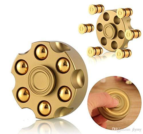 ADHIX ADXPRO - Alloy Brass Revolver Metal Spinner Fidgeting Toy