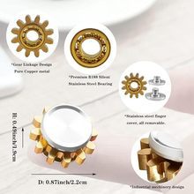 ADHIX ADXOG - Copper Gears Linkage Fidget Toy Mini Metal Silent Bearing EDC