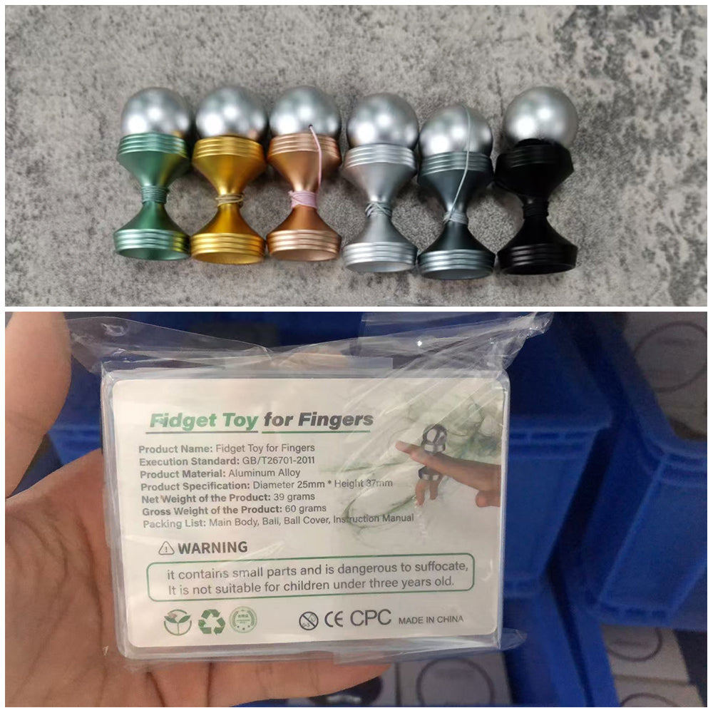 ADHIX ADXDRIFT - Magnetic Slider Fidget Toy EDC Stainless Steel Drift Push Slider