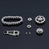 ADHIX ADXVORTEX - EDC Finger Gyro Toy Punk Style Metal Silent Spinner Chain
