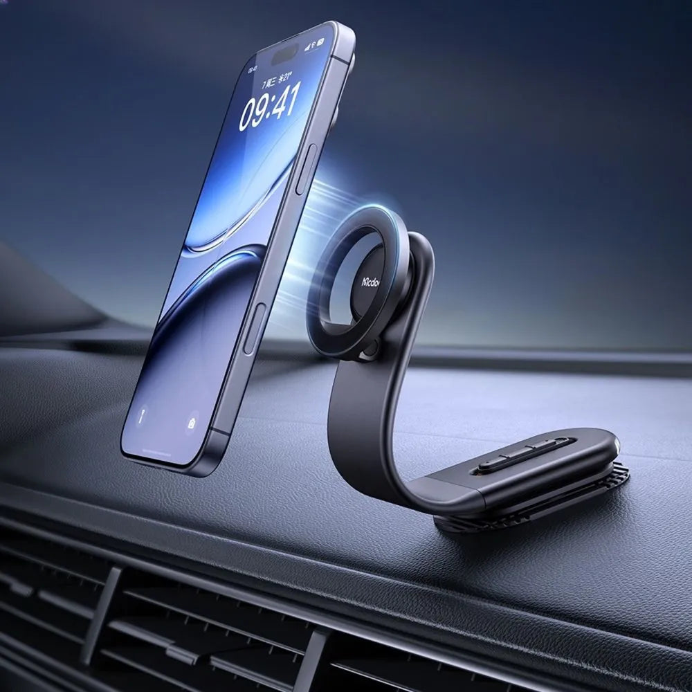 McDodo MCM6270 Bendable Magnetic Dash-Mounted Phone Holder with Flexible Arm