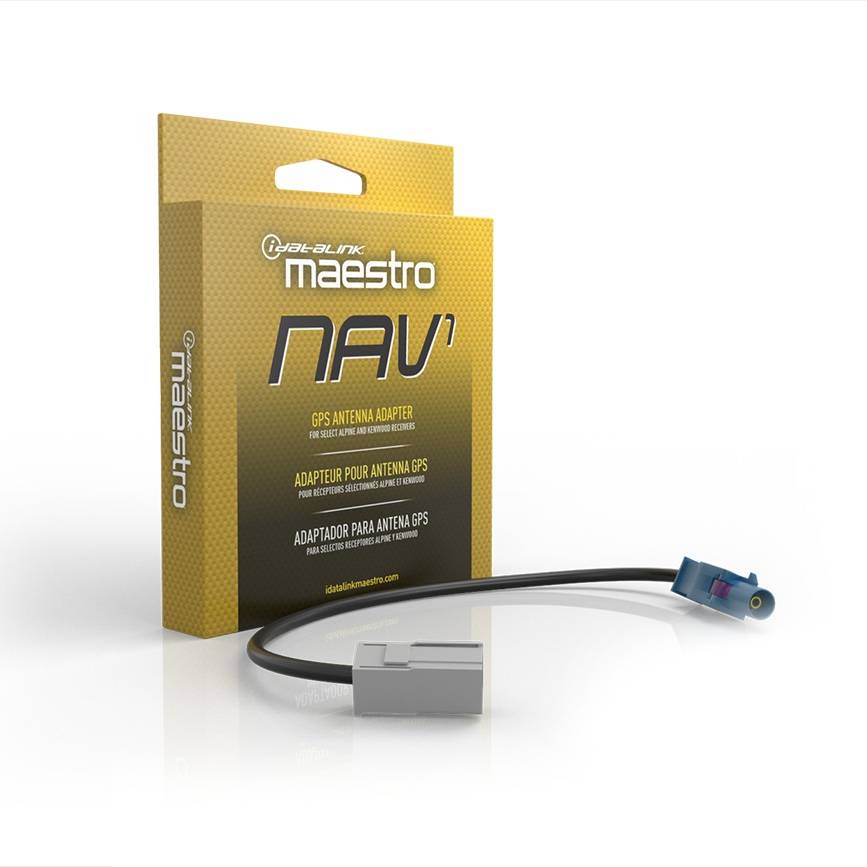 iDatalink Maestro ACC-NAV1 GPS Antenna Adapter Suit Select Alpine & Kenwood Receivers (NAV1)