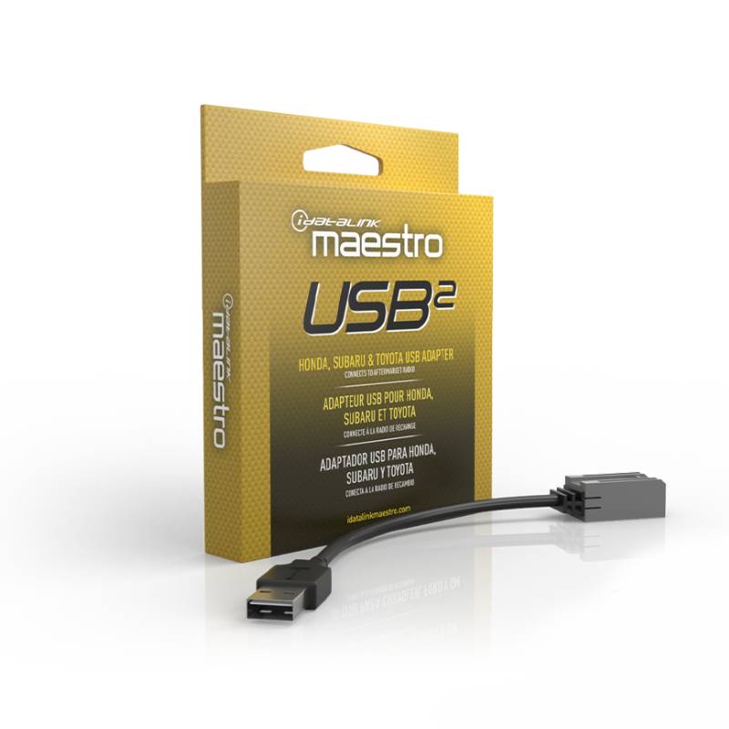 iDatalink Maestro ACC-USB2 USB Adapter Cable Suit Honda/Subaru/Toyota Various Vehicles (USB2)