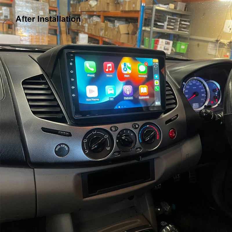 Nakamichi NA9MITSUBISHITRITON20072015 9" Wireless CarPlay Mitsubishi Triton 2007-2015