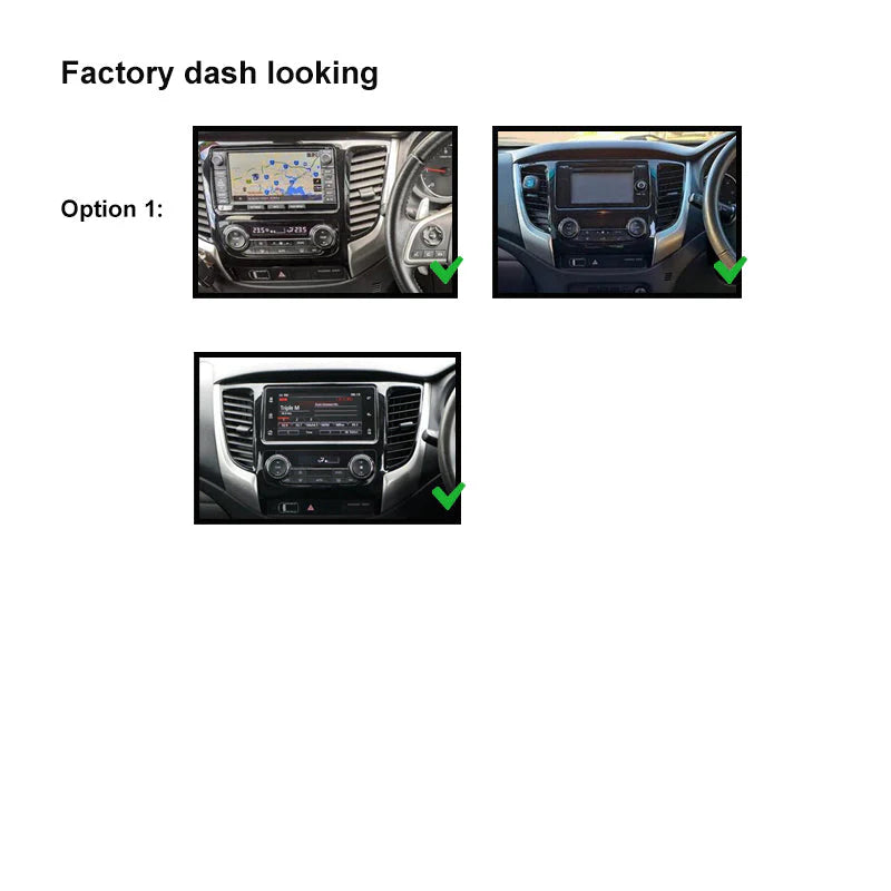 Nakamichi NA9MITSUBISHITRITONAUTO20152018 9" Wireless CarPlay Mitsubishi Triton 2015-2018
