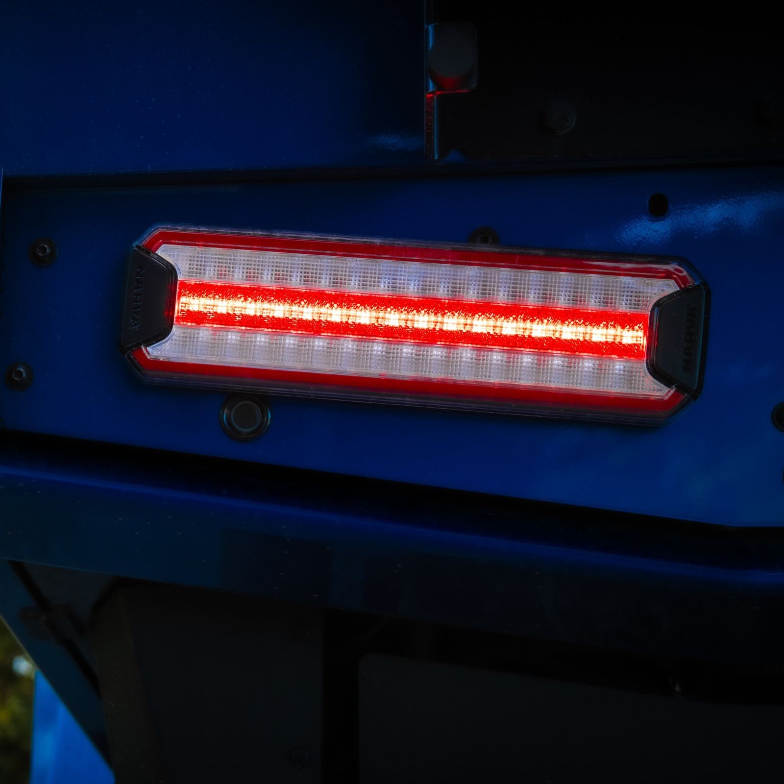 Narva 97202 Model 72 Rear Stop/Tail/Indicator Lamp With In-Built Retro Reflector, With 0.5M Of Cable