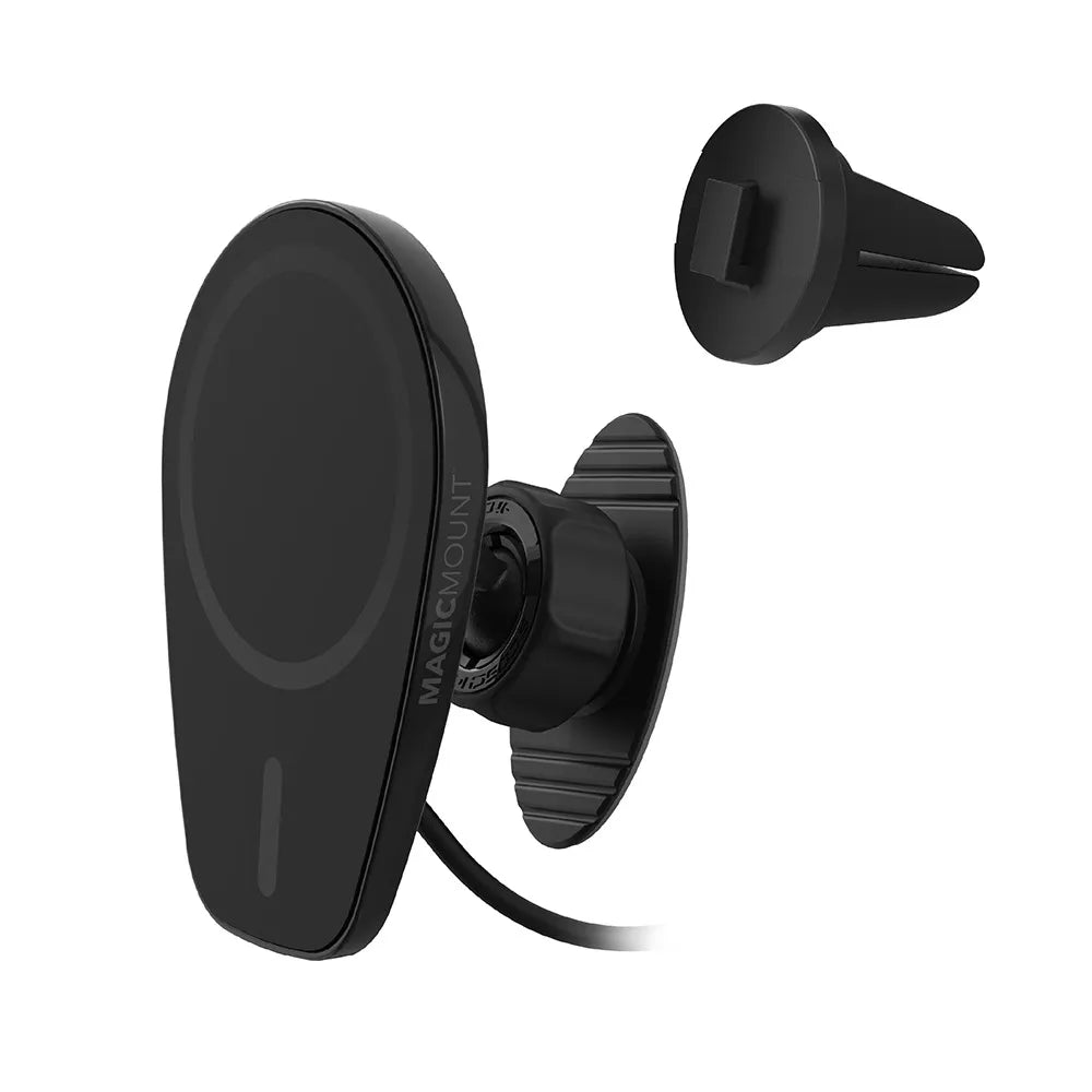 Scosche MPQ6DV-SP MagicMount Dash/Vent MagSafe Magnetic Wireless Charging Phone Mount