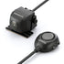 Kenwood CMOS-320 universal multi-view camera in black with compact dashboard unit and flexible mounting base for versatile installation.