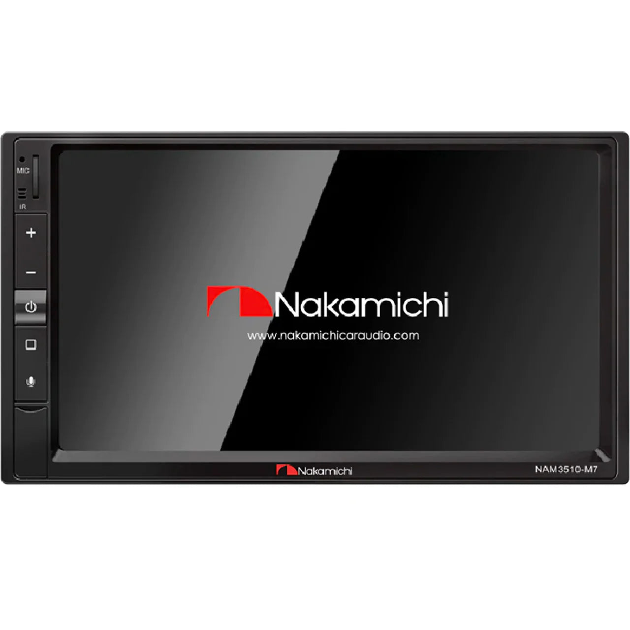 Nakamichi NAM3510-M7 7-Inch Double DIN Multimedia Car Receiver with AM/FM Radio and Bluetooth